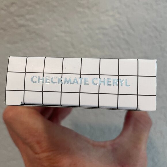 Red Aspen Nails - Checkmate Cheryl Windowpane Plaid Nail Dashes NEW - Picture 4 of 5